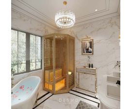Đá hoa cương cho phòng tắm đẹp nhất cho phong cách cổ điển