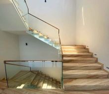 Đá hoa cương cầu thang f003