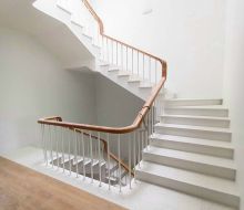 Đá hoa cương cầu thang f010