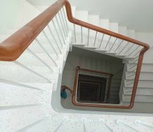 Đá hoa cương cầu thang f013