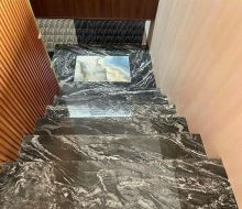 Đá hoa cương cầu thang f016