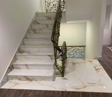 Đá hoa cương cầu thang f017