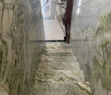 Đá hoa cương cầu thang f018