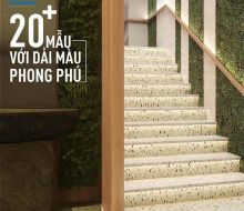 đá hoa cương cầu thang f028