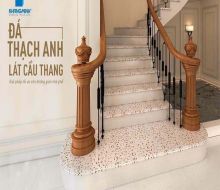 đá hoa cương cầu thang f031