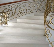 đá hoa cương cầu thang f061