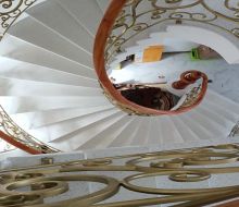 đá hoa cương cầu thang f064