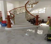 đá hoa cương cầu thang f068