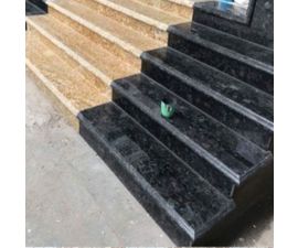 Cầu thang đá hoa cương đen 052 Cầu thang đá hoa cương đen 052