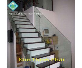 Cầu thang đá hoa cương đen 093 Cầu thang đá hoa cương đen 093