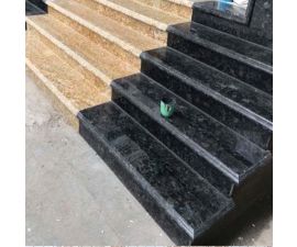 Cầu thang đá hoa cương đen 094 Cầu thang đá hoa cương đen 094
