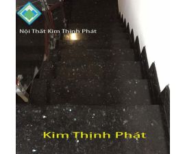 Cầu thang đá hoa cương đen 098 Cầu thang đá hoa cương đen 098