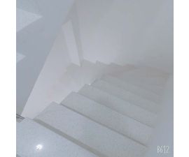Cầu thang đá hoa cương trắng 086 Cầu thang đá hoa cương trắng 086