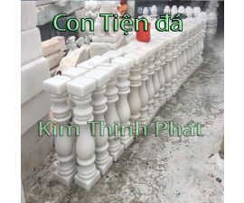 Con tiện đá hoa cương granite tự nhiên trắng