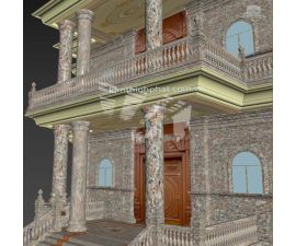 đá hoa cương lan can đẹp MSL005 đá hoa cương lan can đẹp MSL005