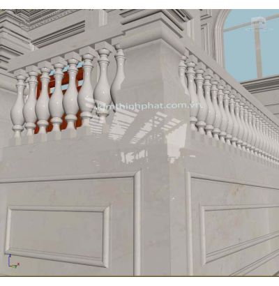 đá hoa cương lan can đẹp MSL024 đá hoa cương lan can đẹp MSL024