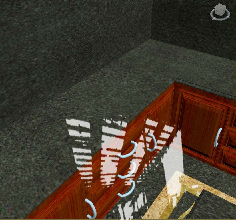 Đá hoa cương bếp kim thịnh phát ốp bàn bếp