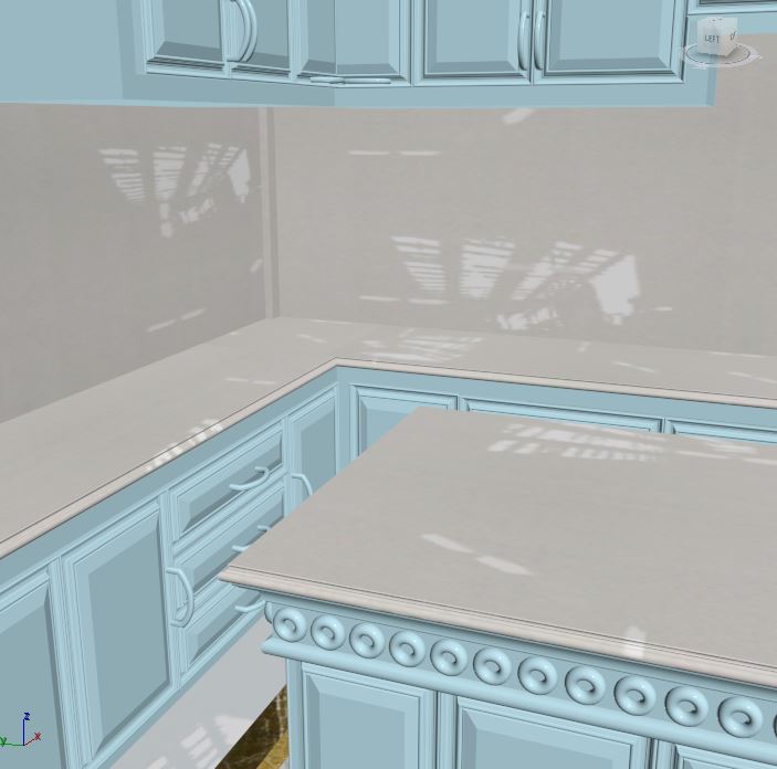 Đá hoa cương bếp kim thịnh phát ốp bàn bếp