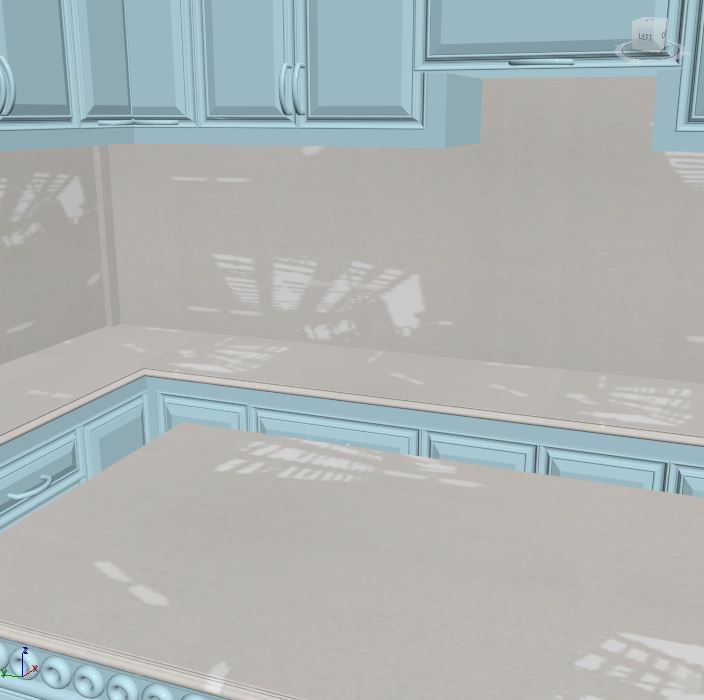 Đá hoa cương bếp kim thịnh phát ốp bàn bếp