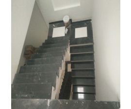 Cầu thang đá hoa cương đen 040 Cầu thang đá hoa cương đen 040