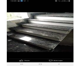 Cầu thang đá hoa cương đen 060 Cầu thang đá hoa cương đen 060