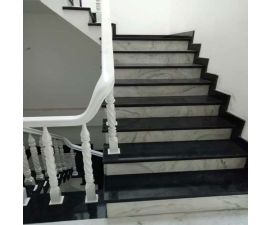 Cầu thang đá hoa cương đen 065 Cầu thang đá hoa cương đen 065