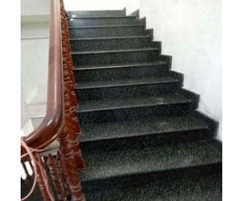 Cầu thang đá hoa cương đen 067 Cầu thang đá hoa cương đen 067