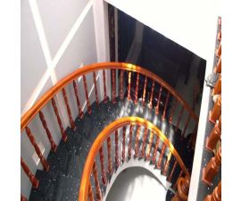 Cầu thang đá hoa cương đen 075 Cầu thang đá hoa cương đen 075