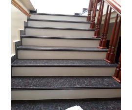 Cầu thang đá hoa cương đen 079 Cầu thang đá hoa cương đen 079