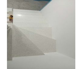 cầu thang đá hoa cương trắng mã số 075 cầu thang đá hoa cương trắng mã số 075