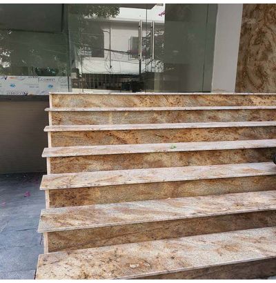 cầu thang đá hoa cương vàng 106 cầu thang đá hoa cương vàng 106