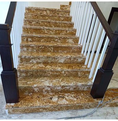 cầu thang đá hoa cương vàng 106 cầu thang đá hoa cương vàng 106