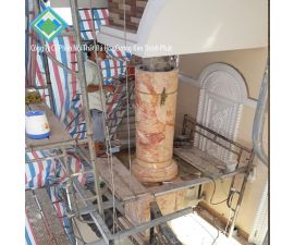 Cột đá hoa cương 2139 báo giá cột đá tự nhiên 025 Cột đá hoa cương 2139 báo giá cột đá tự nhiên 025