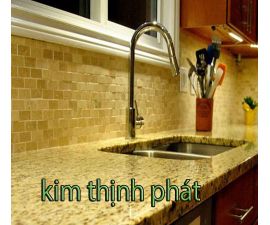Đá hoa cương bếp màu vàng Đá hoa cương bếp màu vàng