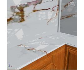 Đá hoa cương bếp p0050 granite trắng sứ ý vân mây Đá hoa cương bếp p0050 granite trắng sứ ý vân mây