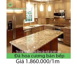Đá hoa cương bếp vững chắc trường tồn với thời gian Đá hoa cương bếp vững chắc trường tồn với thời gian