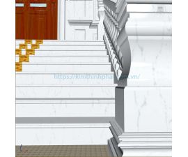 Đá hoa cương cầu thang giá rẻ 009 Đá hoa cương cầu thang giá rẻ 009