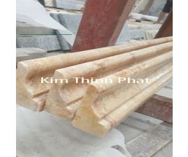 Lan can đá granite khối đẹp 002 Lan can đá granite khối đẹp 002